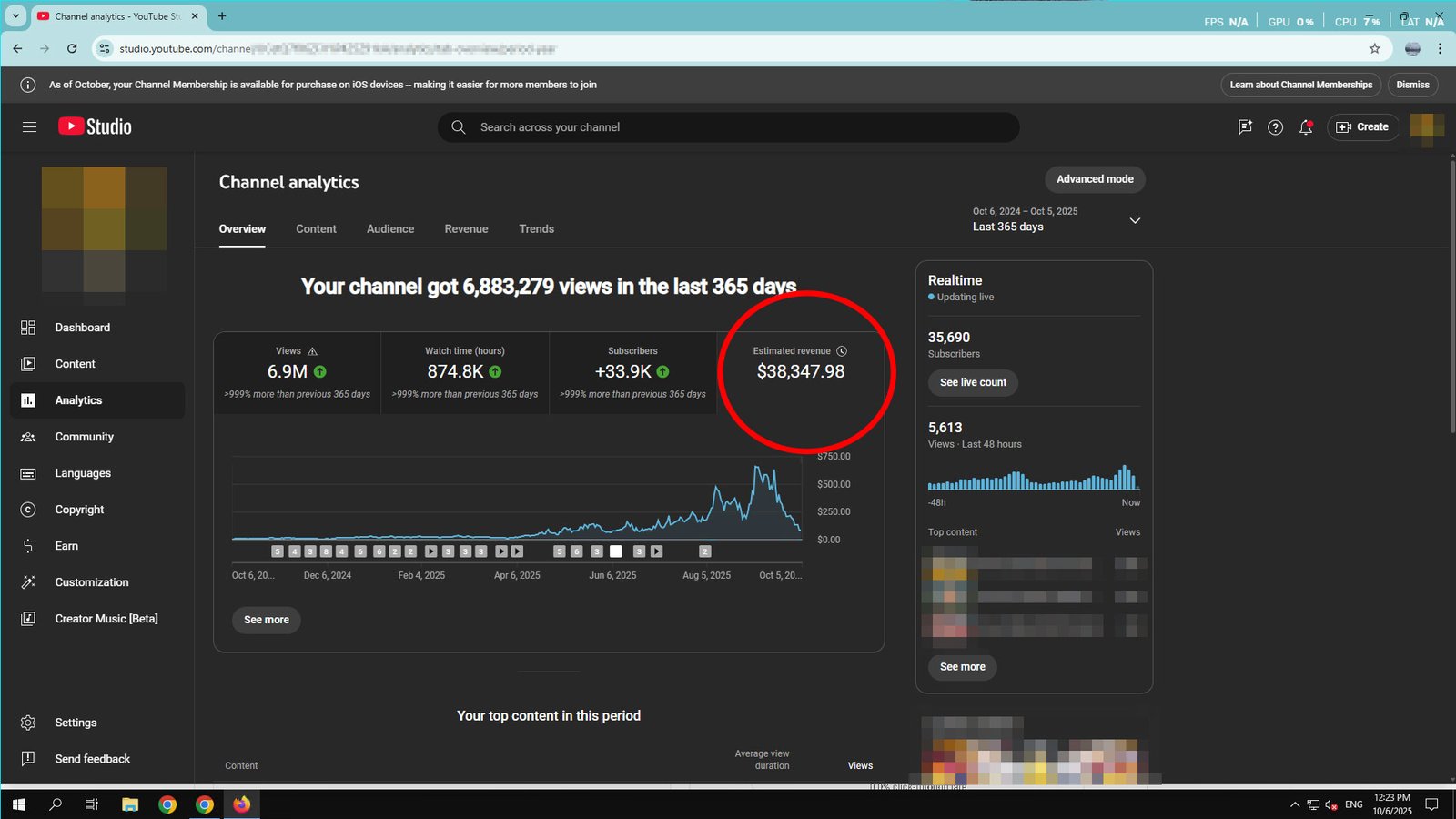 Student Earnings Dashboard 1